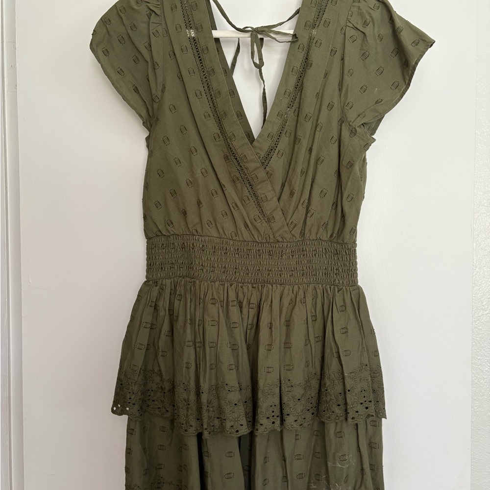 American Eagle Olive Green Women's Dress